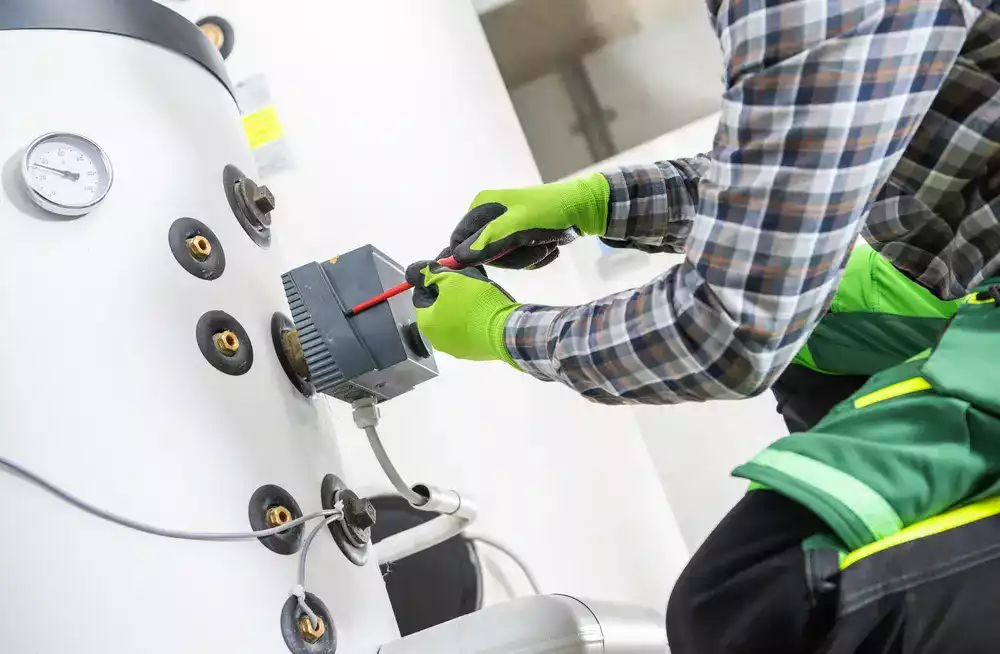 Professional water heater installation in Miami